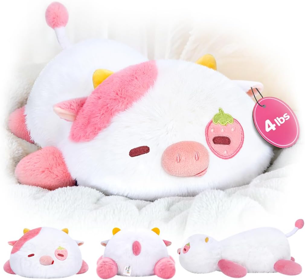 Mewaii Weighted Stuffed Animals Sloth Plush, Heatable Coolable, 4 lb, 20in