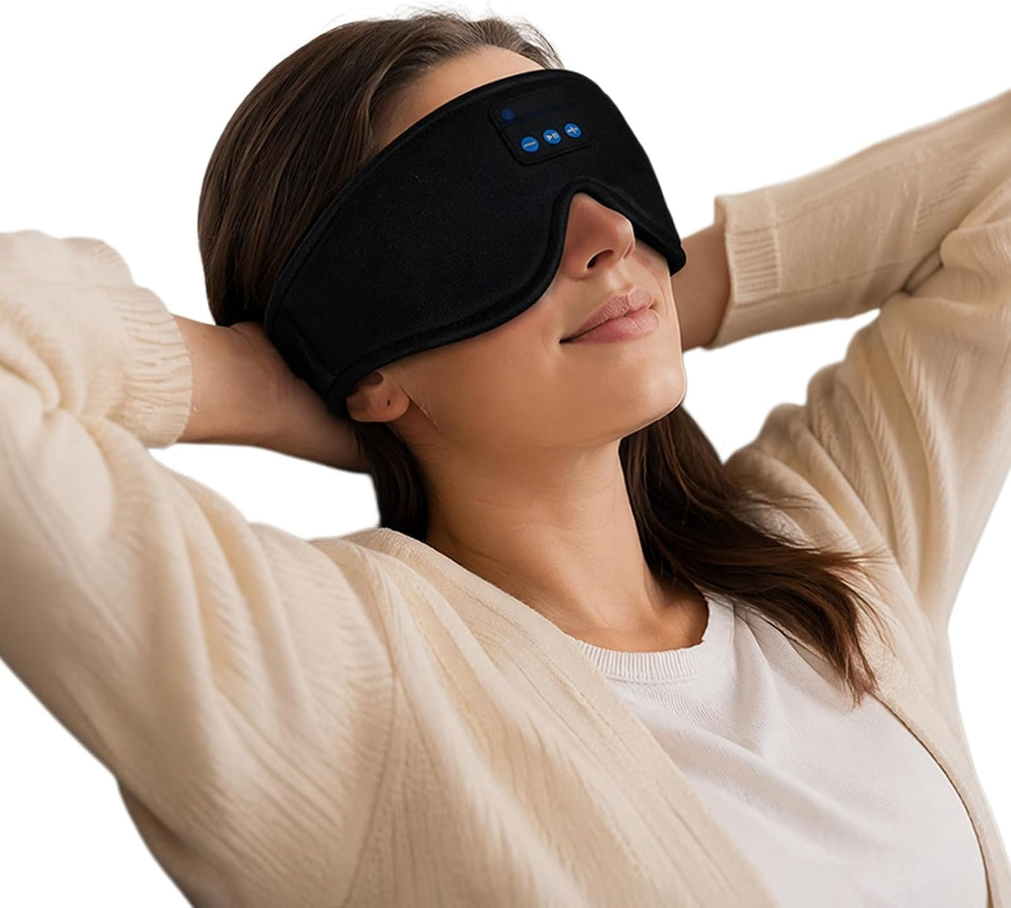 Sleep Wireless Bluetooth Headphones 3D Memory Foam Mask